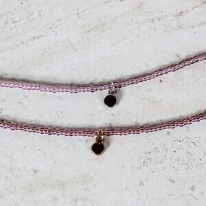 January Birthstone Bracelet | Garnet-Inspired Charm Jewelry